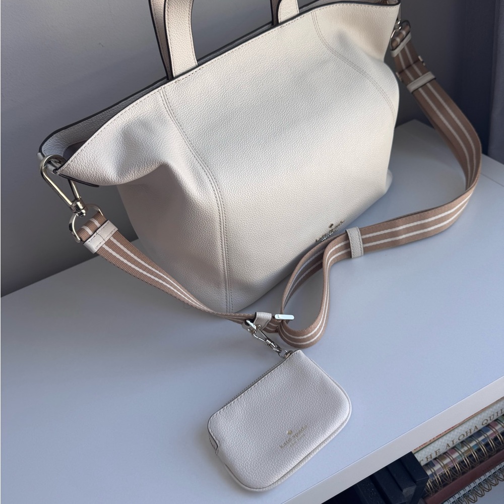 Kate Spade White Tote Bag